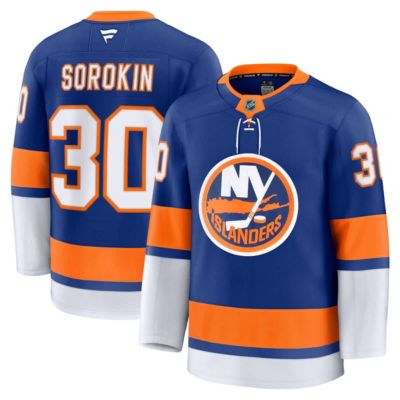 Men's NHL Fanatics Ilya Sorokin New York Islanders Home Premium Jersey, 54