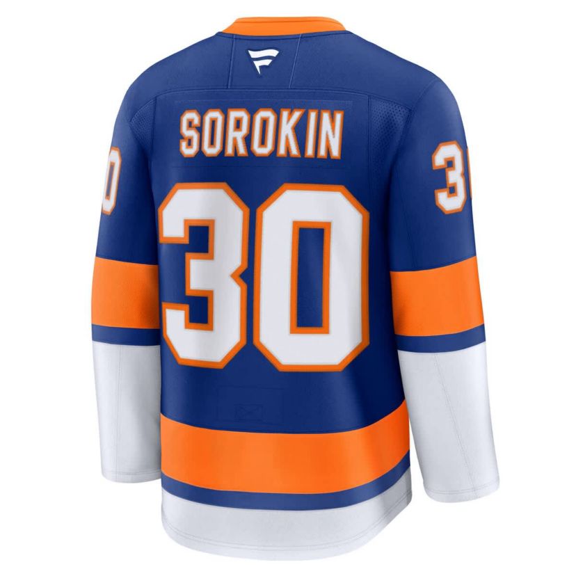 NHL Fanatics Ilya Sorokin New York Islanders Home Premium Jersey
