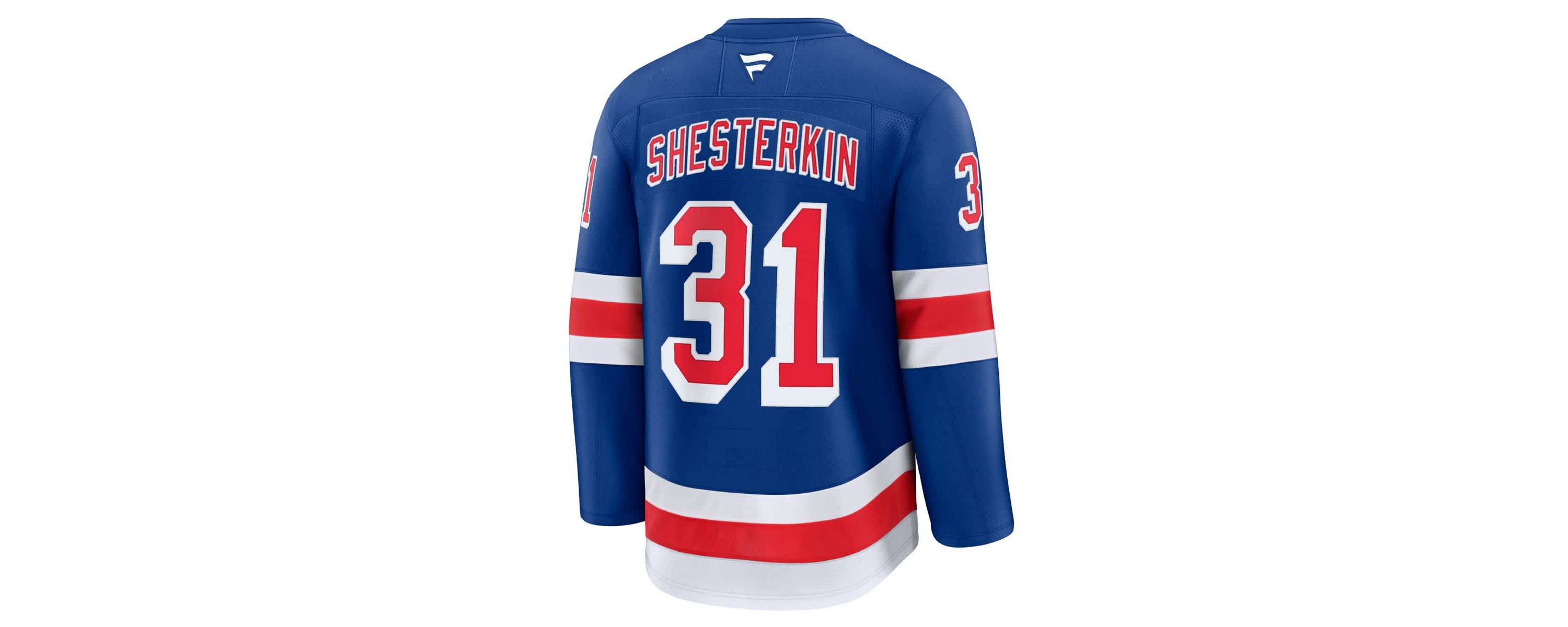 NHL Fanatics Igor Shesterkin New York Rangers Home Premium Jersey