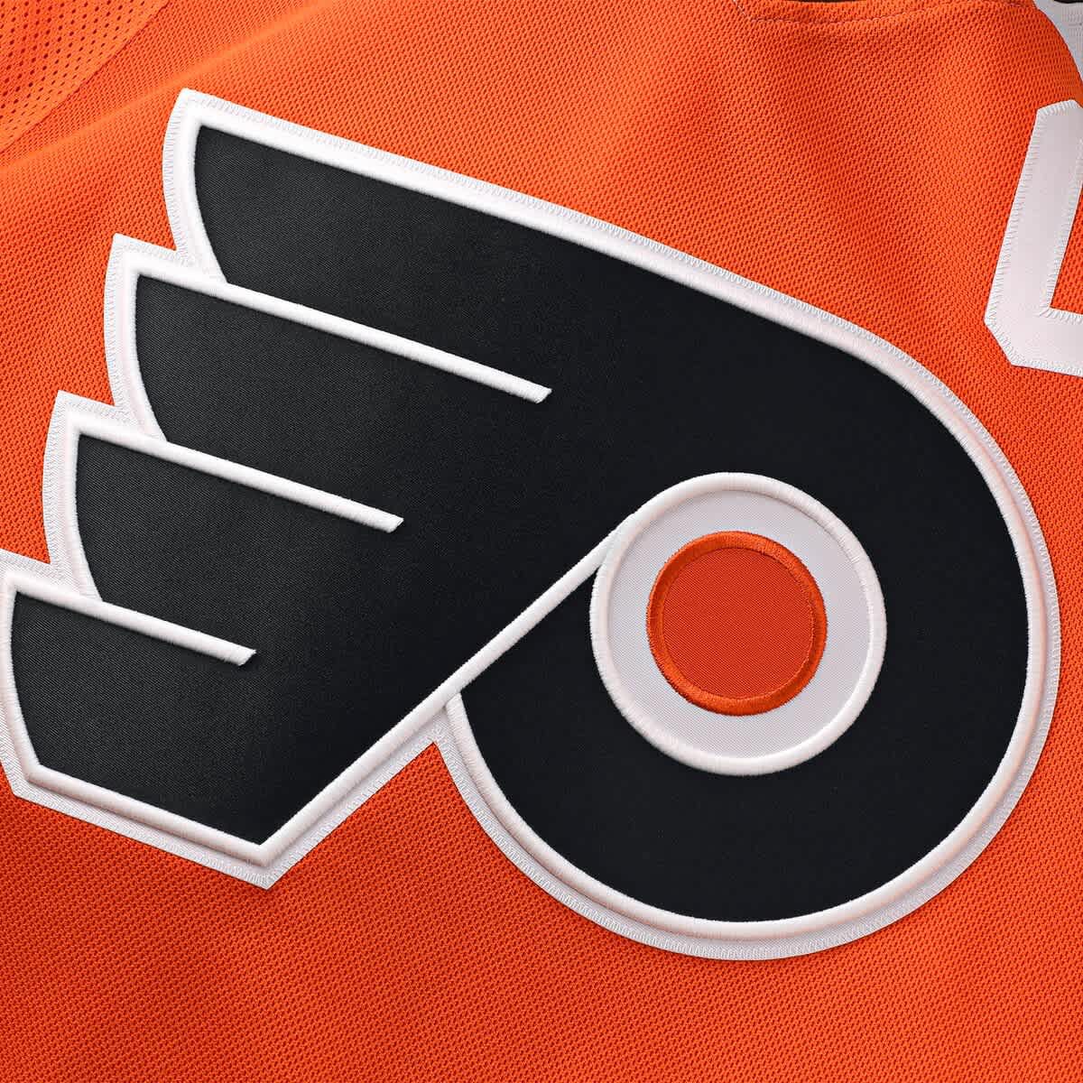 NHL Fanatics Travis Konecny Burnt Philadelphia Flyers Home Premium Jersey