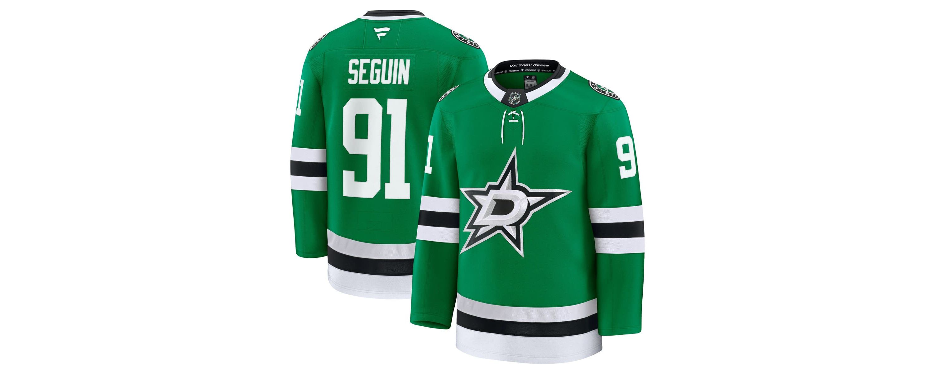 NHL Fanatics Tyler Seguin Kelly Dallas Stars Home Premium Jersey