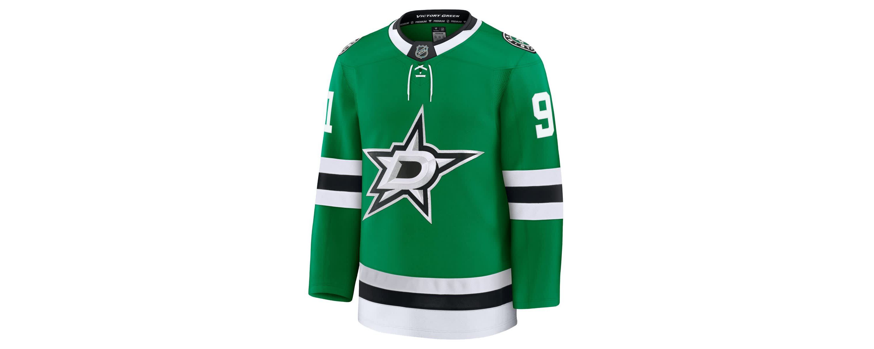 NHL Fanatics Tyler Seguin Kelly Dallas Stars Home Premium Jersey