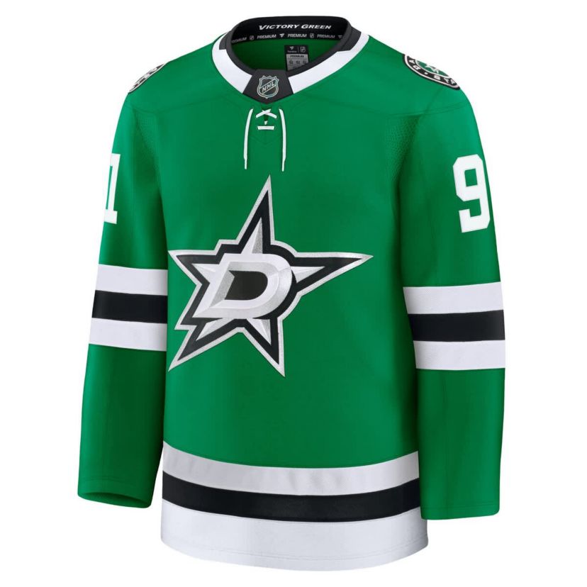 NHL Fanatics Tyler Seguin Kelly Dallas Stars Home Premium Jersey