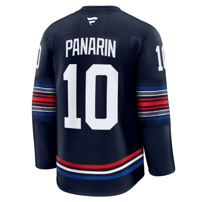NHL Fanatics Artemi Panarin New York Rangers Alternate Premium Jersey