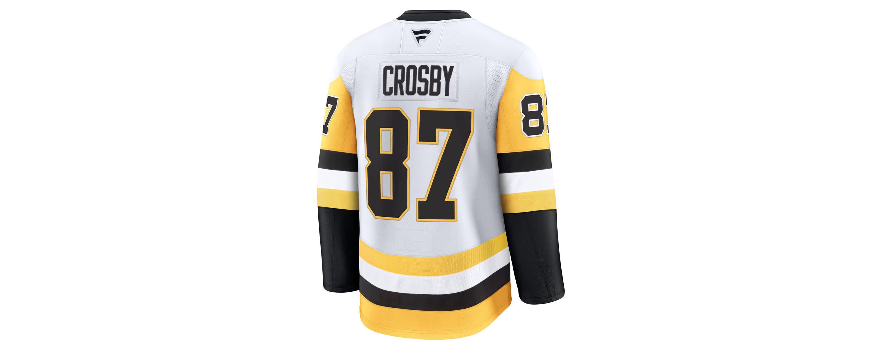NHL Fanatics Sidney Crosby Pittsburgh Penguins Away Premium Jersey