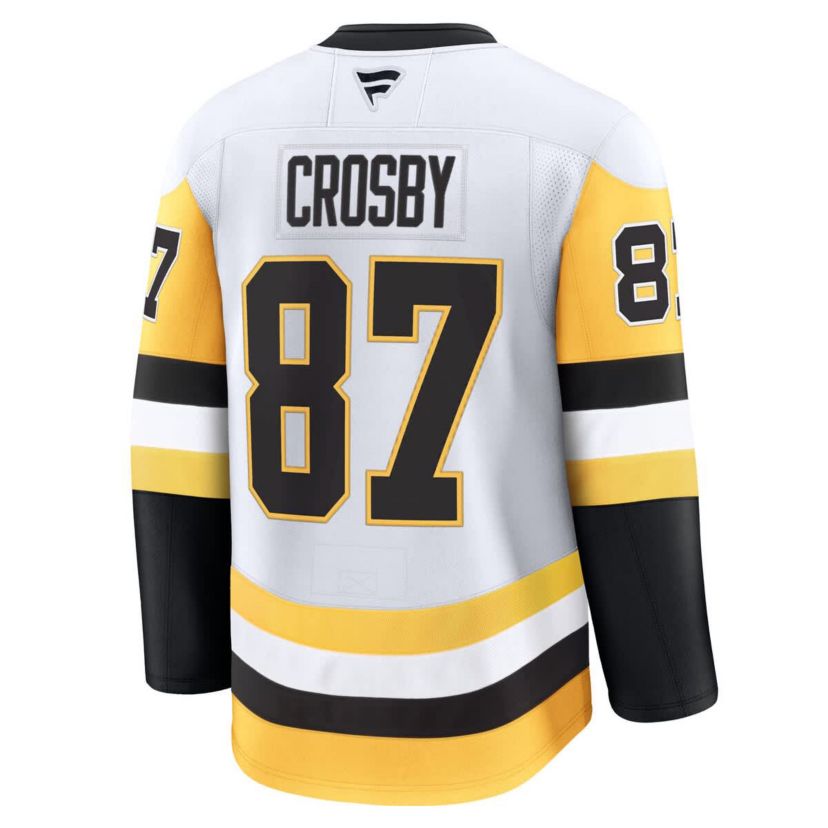 NHL Fanatics Sidney Crosby Pittsburgh Penguins Away Premium Jersey