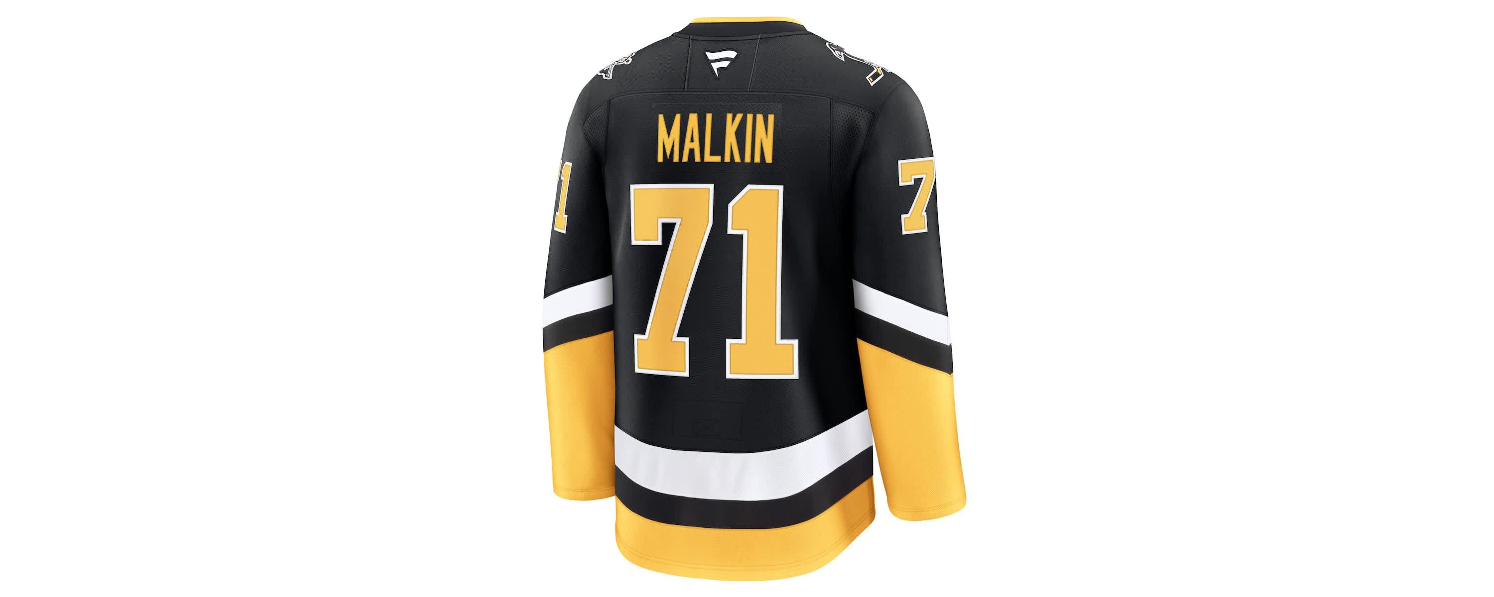 NHL Fanatics Evgeni Malkin Pittsburgh Penguins Alternate Premium Jersey