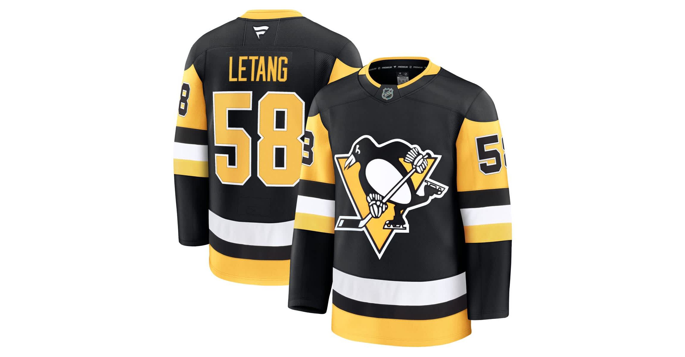 NHL Fanatics Kris Letang Pittsburgh Penguins Home Premium Jersey