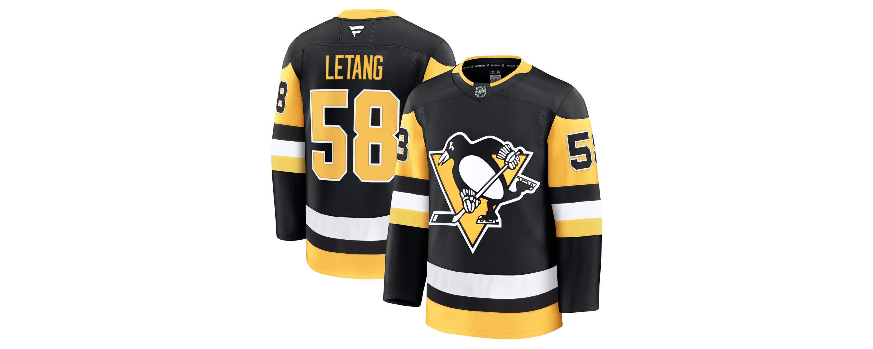 NHL Fanatics Kris Letang Pittsburgh Penguins Home Premium Jersey