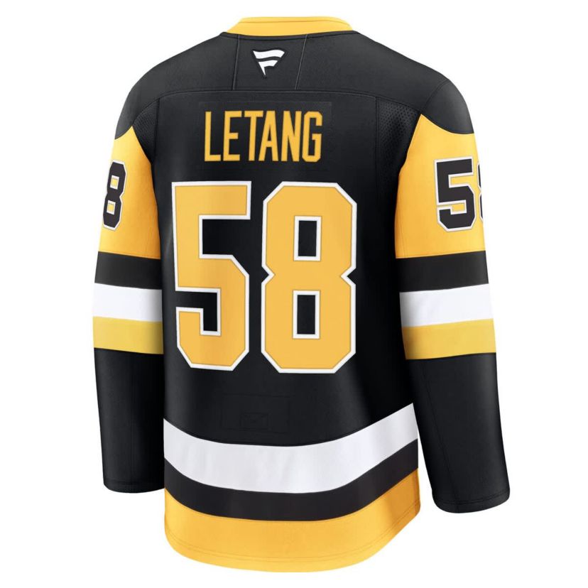NHL Fanatics Kris Letang Pittsburgh Penguins Home Premium Jersey