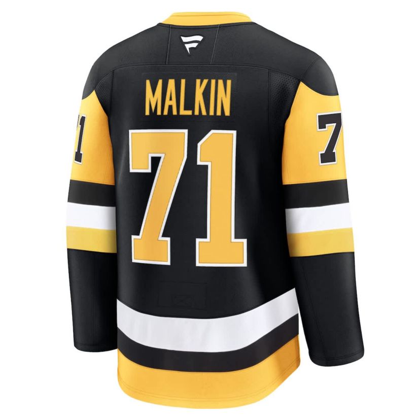 NHL Fanatics Evgeni Malkin Pittsburgh Penguins Home Premium Jersey