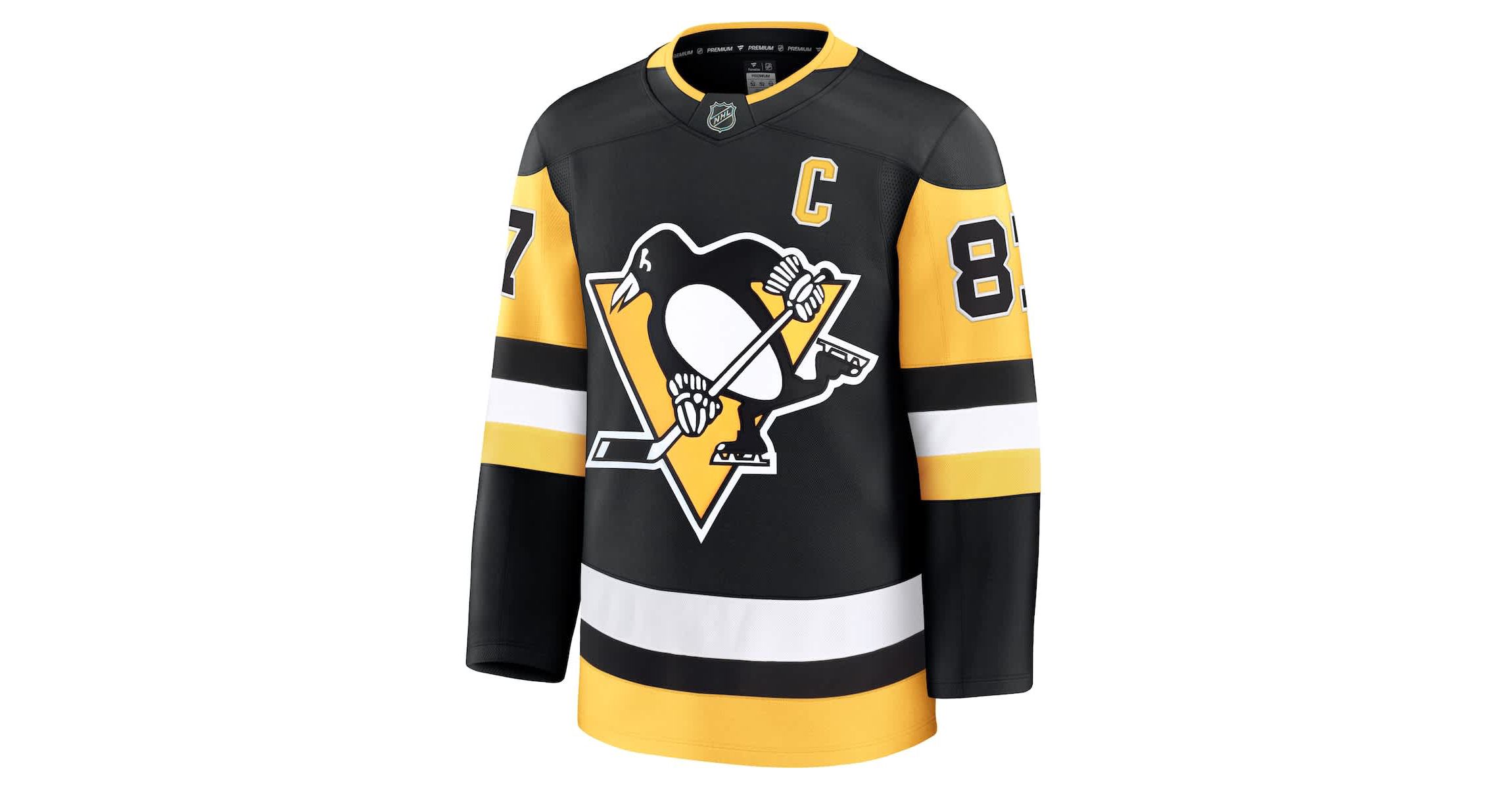 NHL Fanatics Sidney Crosby Pittsburgh Penguins Home Premium Jersey