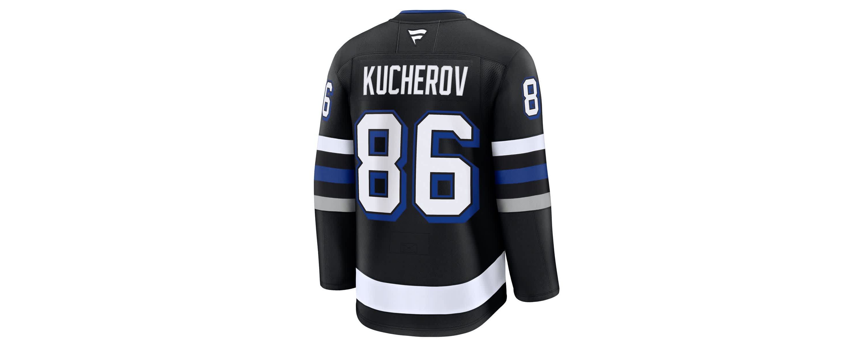 NHL Fanatics Nikita Kucherov Tampa Bay Lightning Alternate Premium Jersey