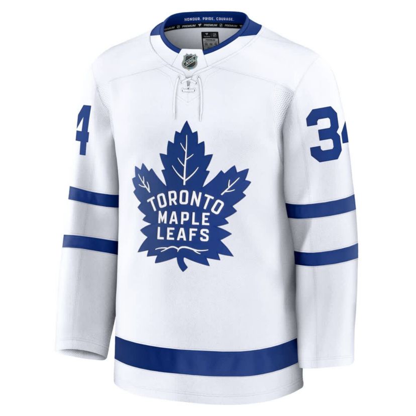 NHL Fanatics Auston Matthews Toronto Maple Leafs Away Premium Jersey