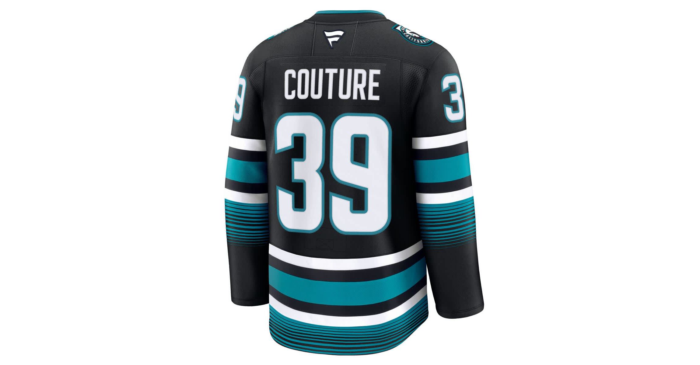 NHL Fanatics Logan Couture San Jose Sharks Alternate Premium Jersey