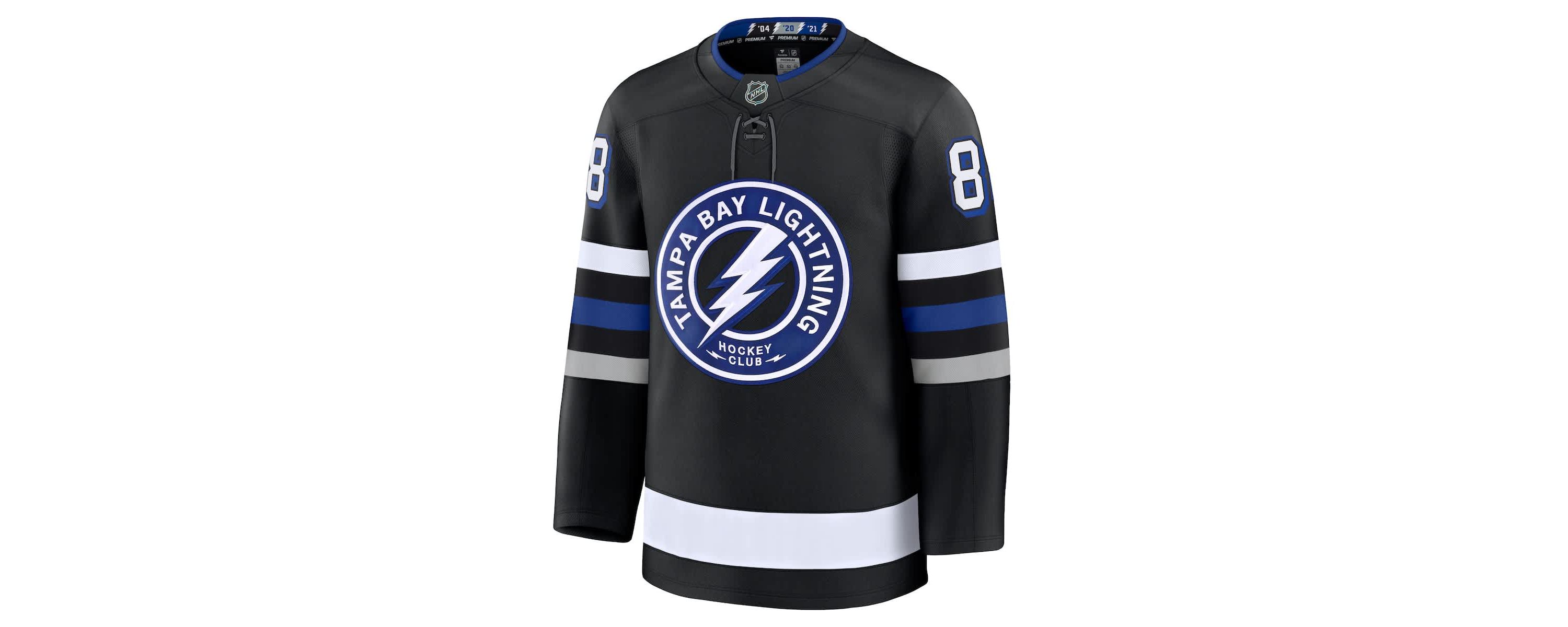 NHL Fanatics Andrei Vasilevskiy Tampa Bay Lightning Alternate Premium Jersey