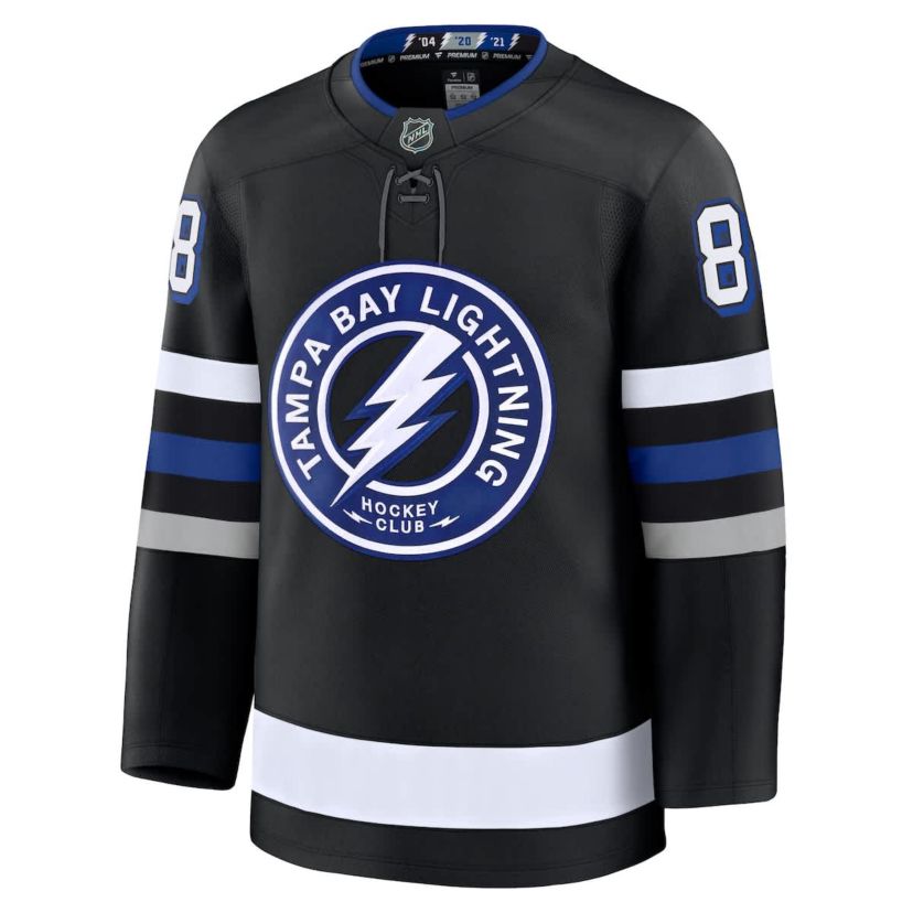 NHL Fanatics Andrei Vasilevskiy Tampa Bay Lightning Alternate Premium Jersey