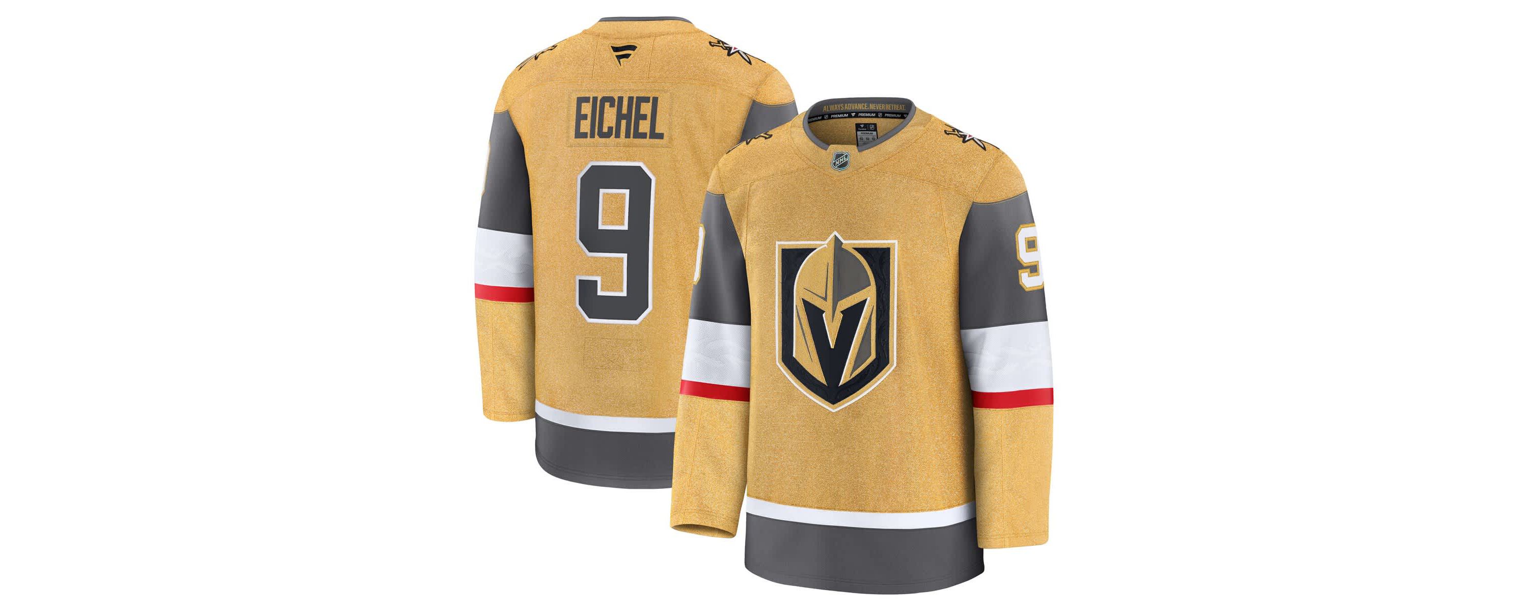 NHL Fanatics Jack Eichel Vegas Golden Knights Home Premium Jersey