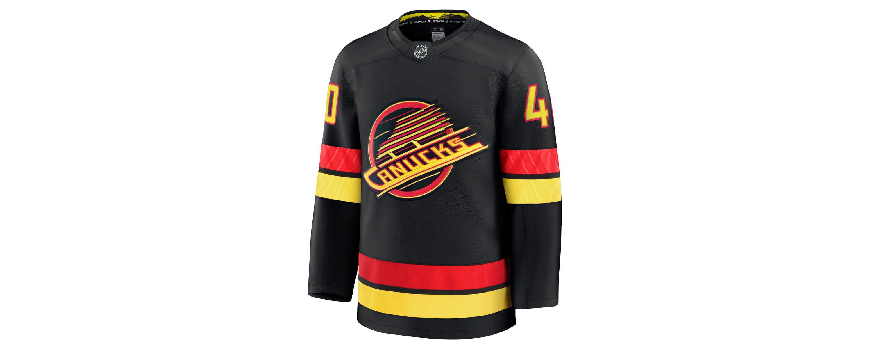 NHL Fanatics Elias Pettersson Vancouver Canucks Alternate Premium Jersey