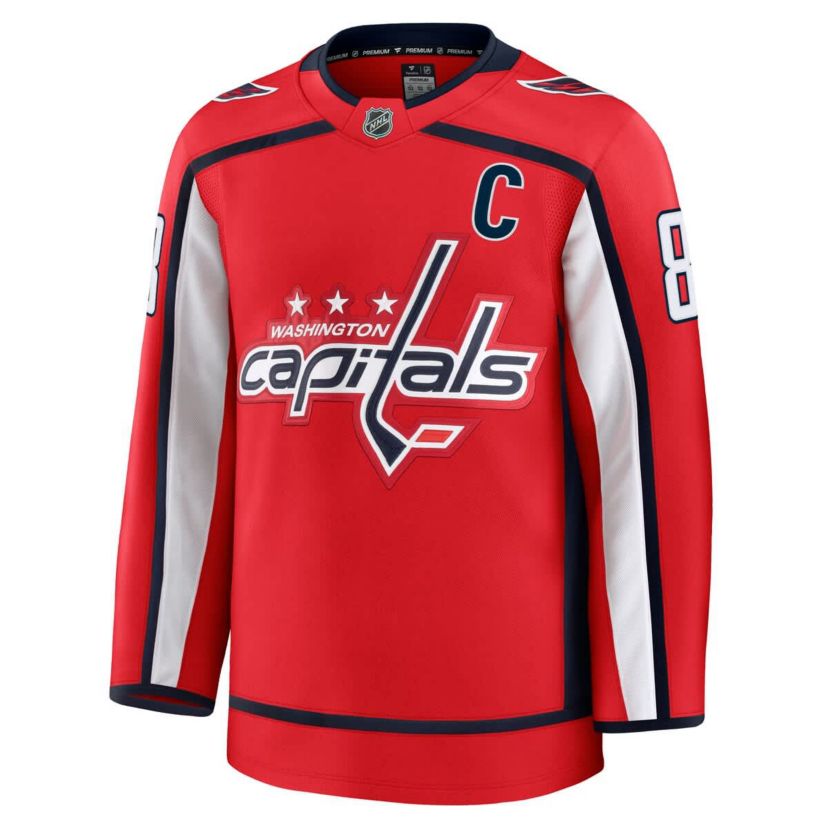 NHL Fanatics Alexander Ovechkin Washington Capitals Home Premium Jersey