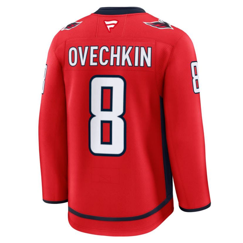 NHL Fanatics Alexander Ovechkin Washington Capitals Home Premium Jersey
