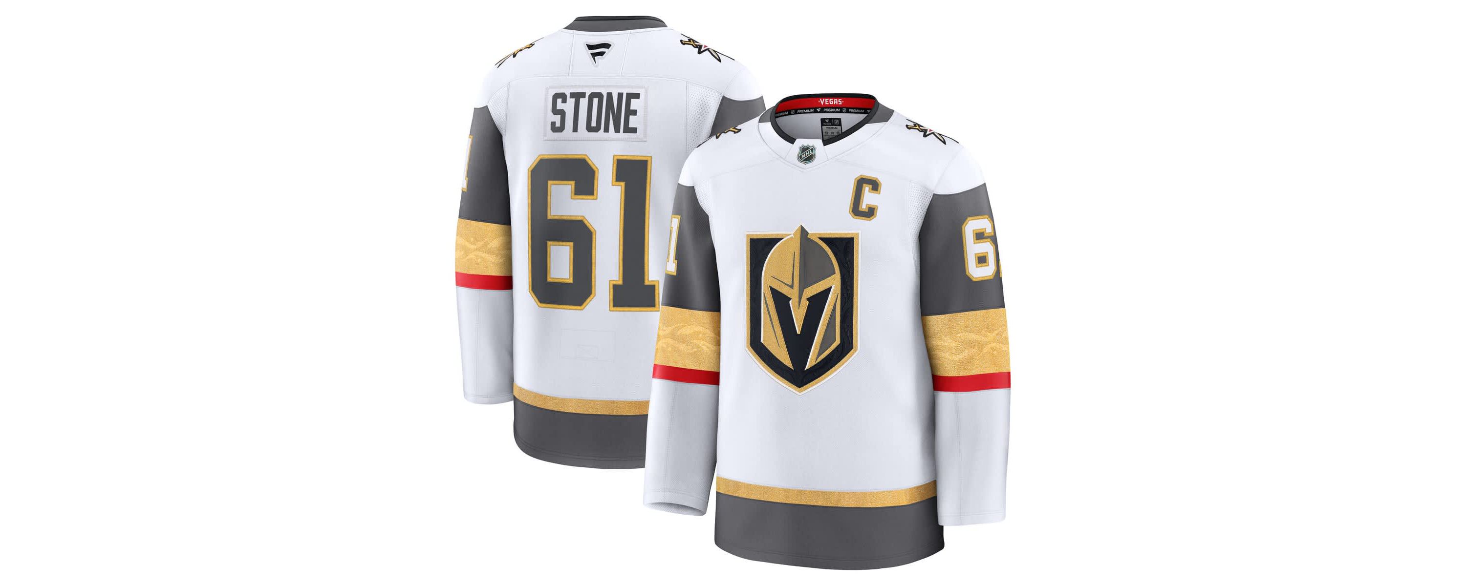 NHL Fanatics Mark Vegas Golden Knights Away Premium Jersey