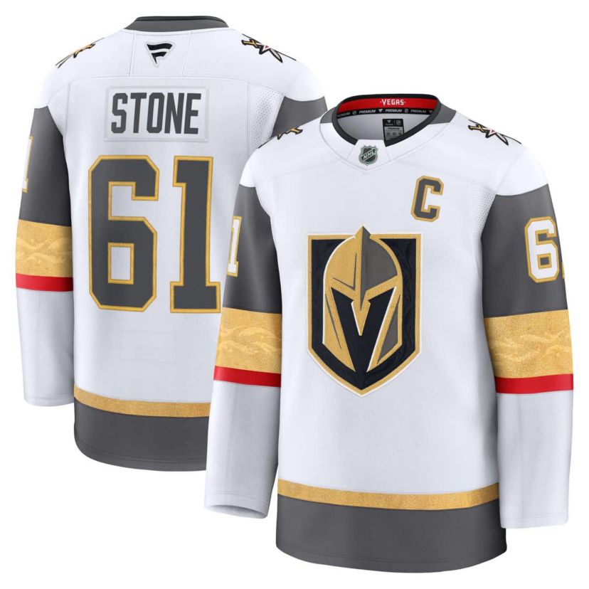 NHL Fanatics Mark Vegas Golden Knights Away Premium Jersey