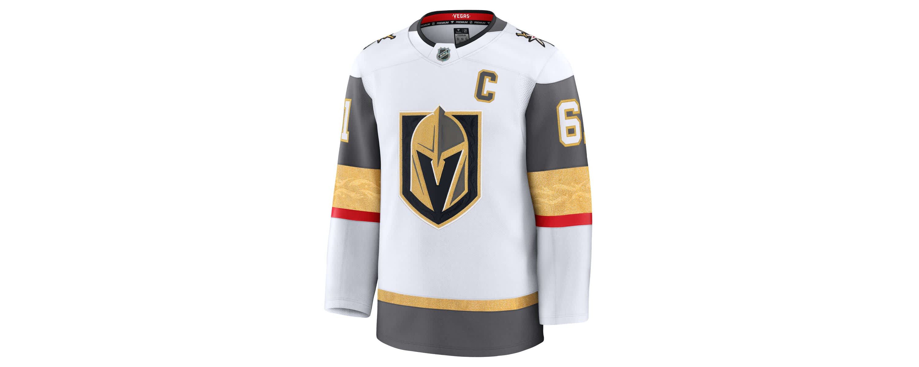 NHL Fanatics Mark Vegas Golden Knights Away Premium Jersey