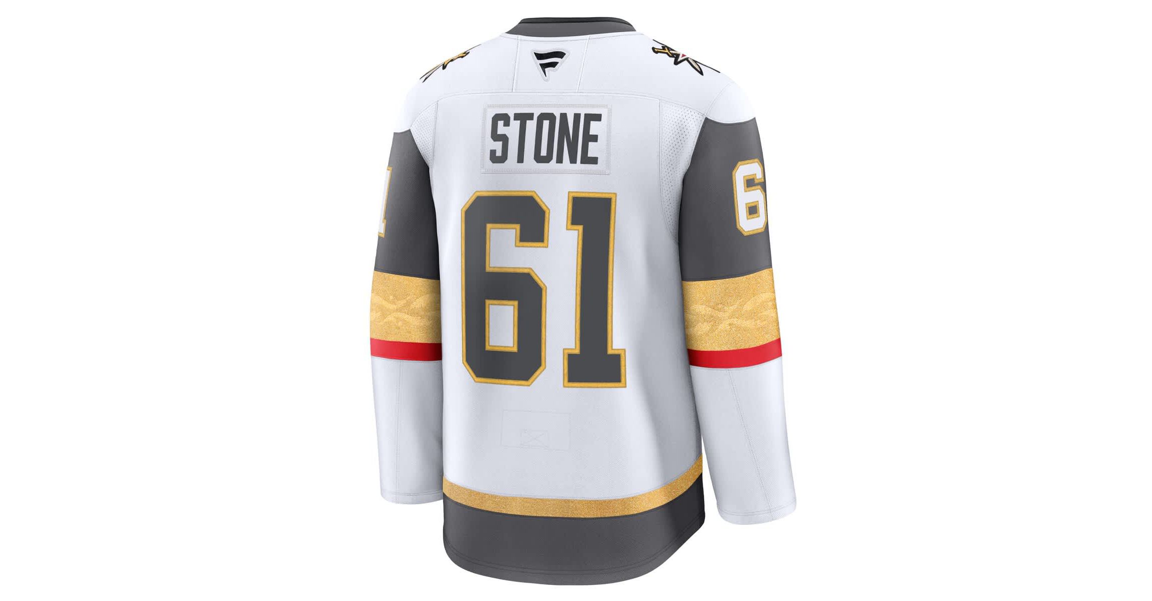 NHL Fanatics Mark Vegas Golden Knights Away Premium Jersey