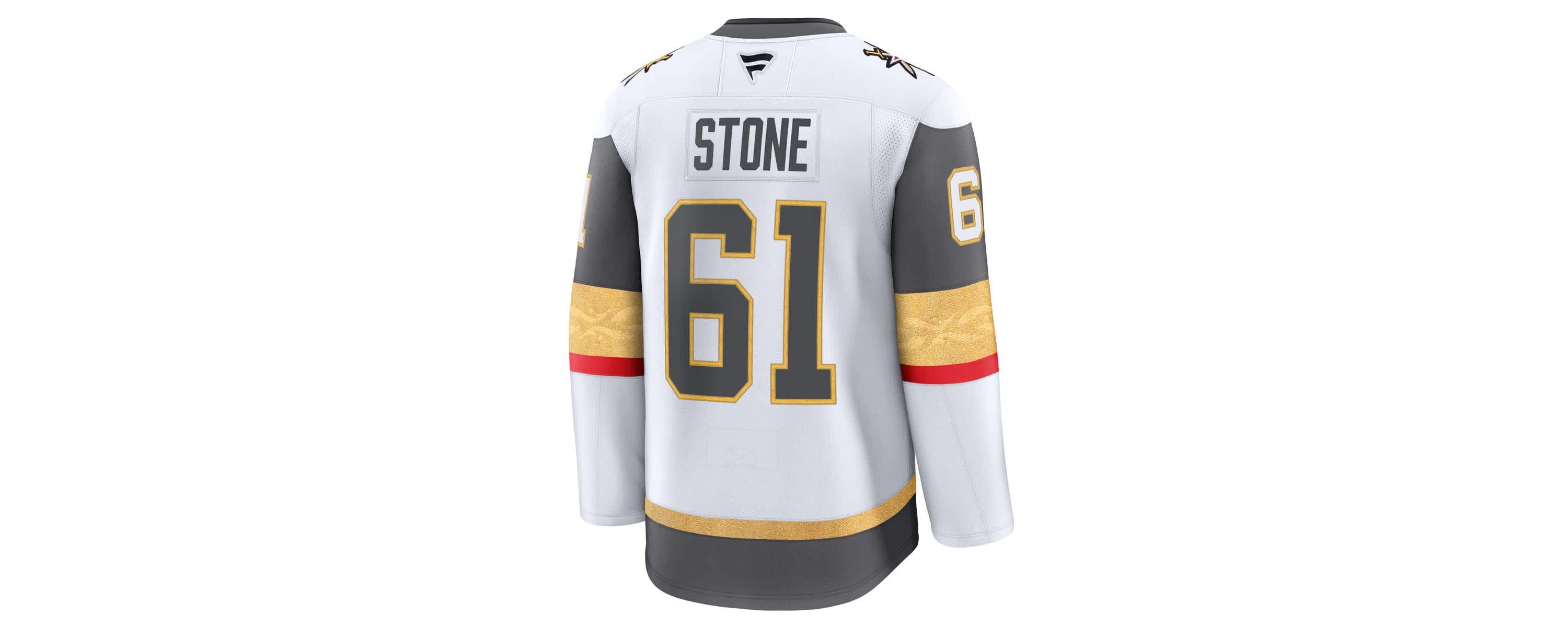 NHL Fanatics Mark Vegas Golden Knights Away Premium Jersey