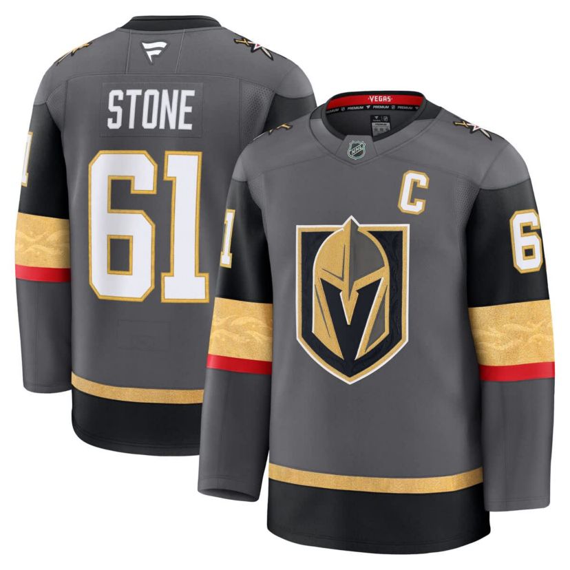 NHL Fanatics Mark Vegas Golden Knights Alternate Premium Jersey