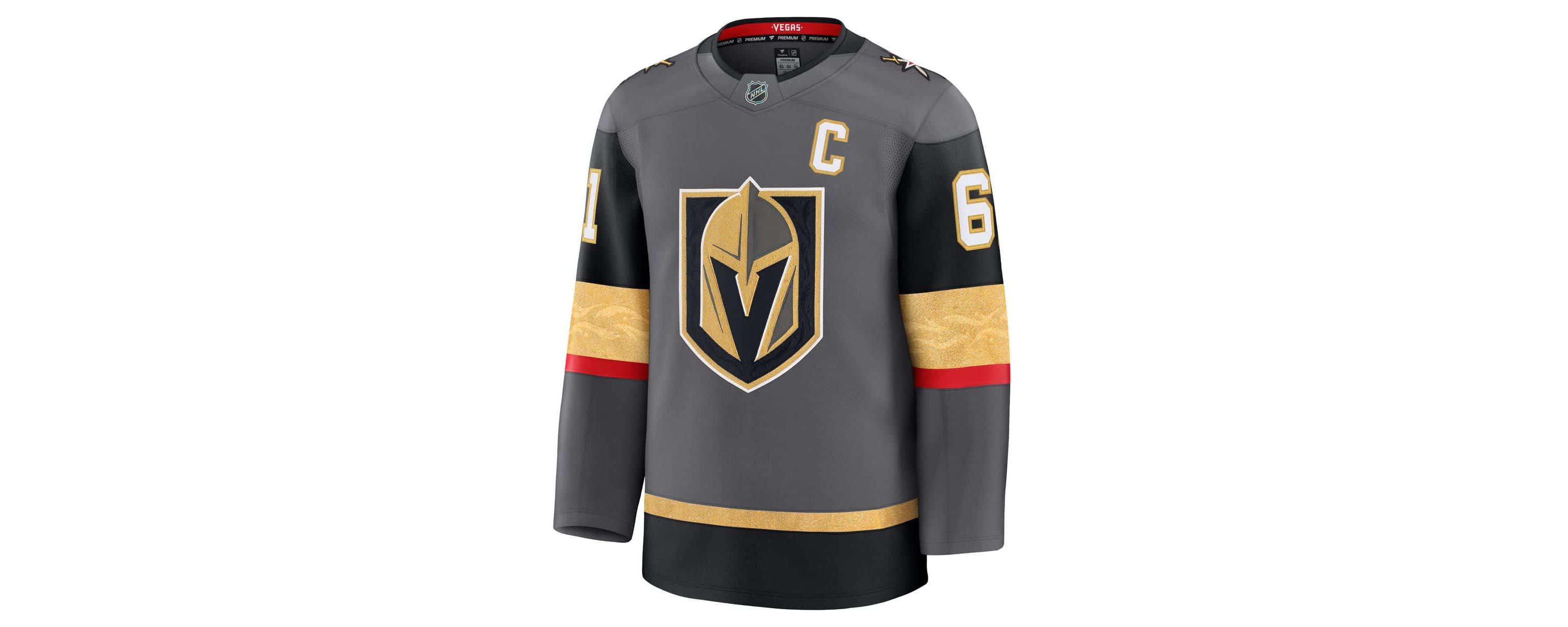 NHL Fanatics Mark Vegas Golden Knights Alternate Premium Jersey