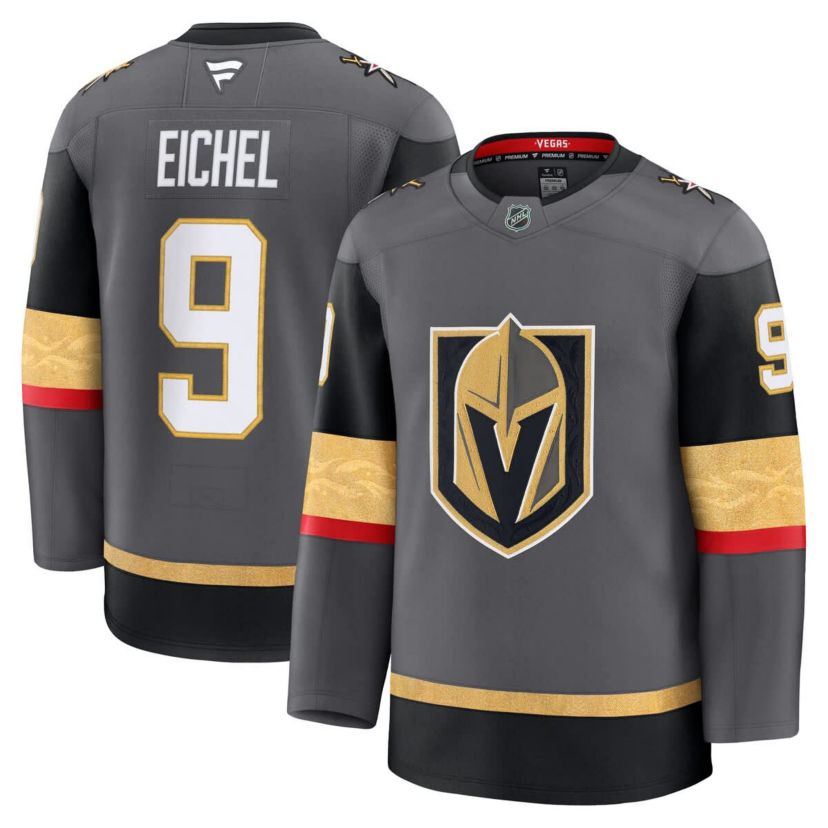 NHL Fanatics Jack Eichel Vegas Golden Knights Alternate Premium Jersey