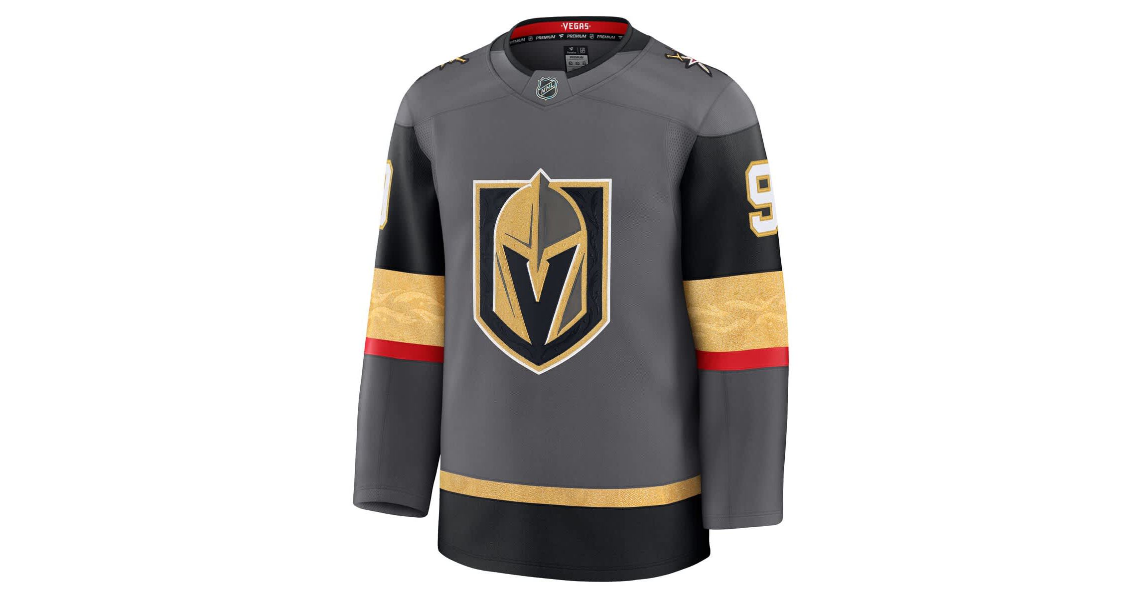 NHL Fanatics Jack Eichel Vegas Golden Knights Alternate Premium Jersey