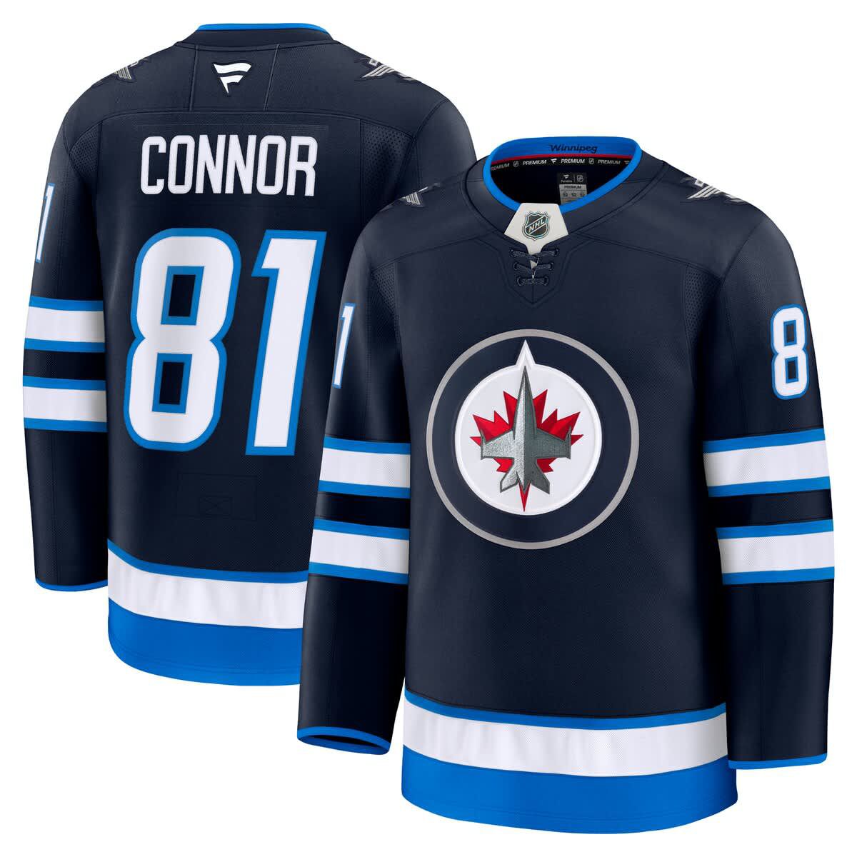 NHL Fanatics Kyle Connor Winnipeg Jets Home Premium Jersey