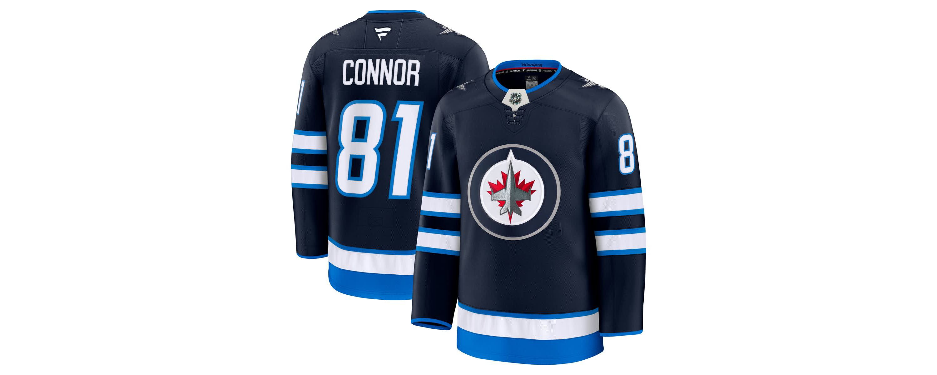NHL Fanatics Kyle Connor Winnipeg Jets Home Premium Jersey
