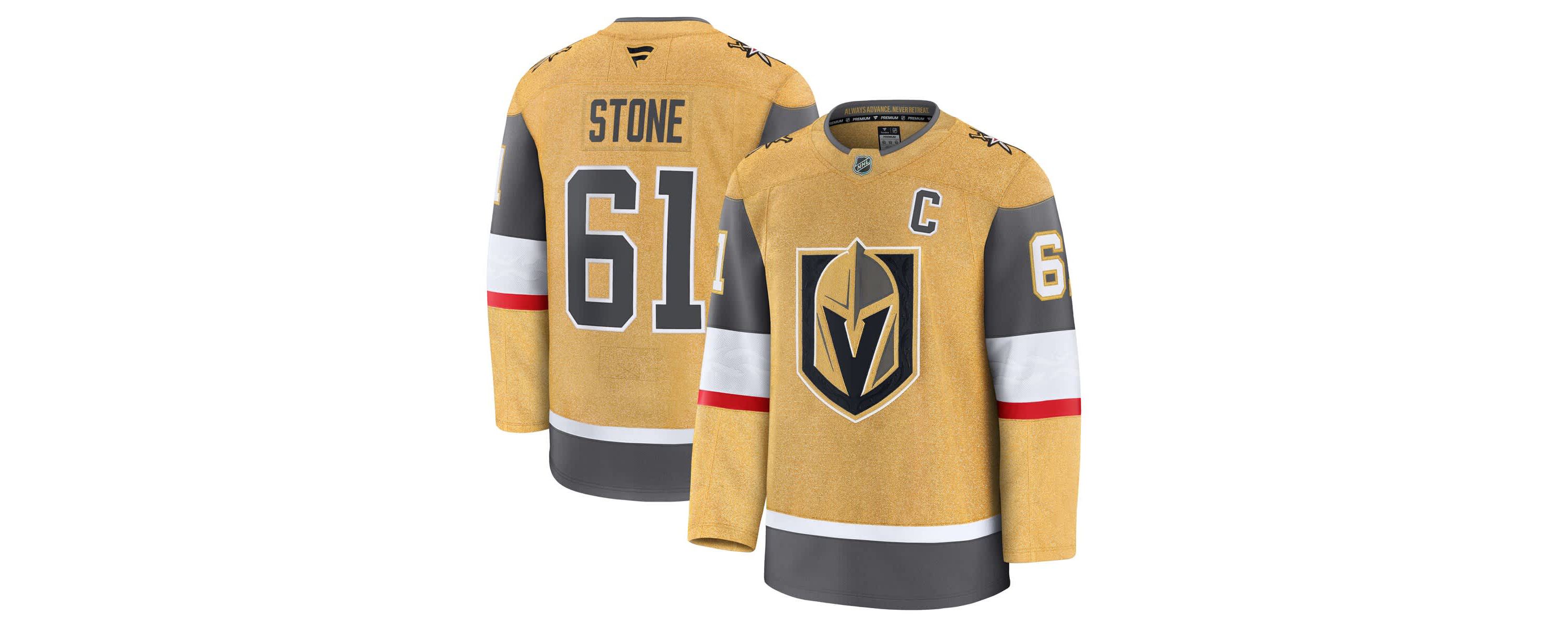 NHL Fanatics Mark Vegas Golden Knights Home Premium Jersey