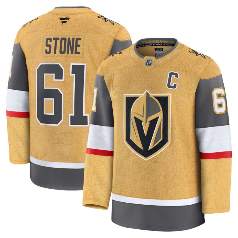 NHL Fanatics Mark Vegas Golden Knights Home Premium Jersey