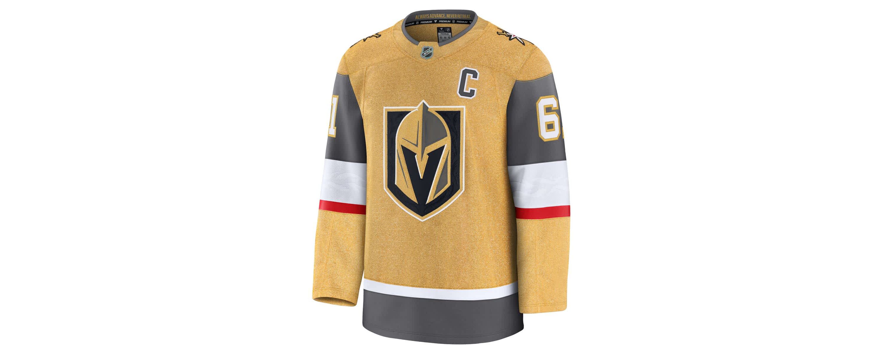 NHL Fanatics Mark Vegas Golden Knights Home Premium Jersey