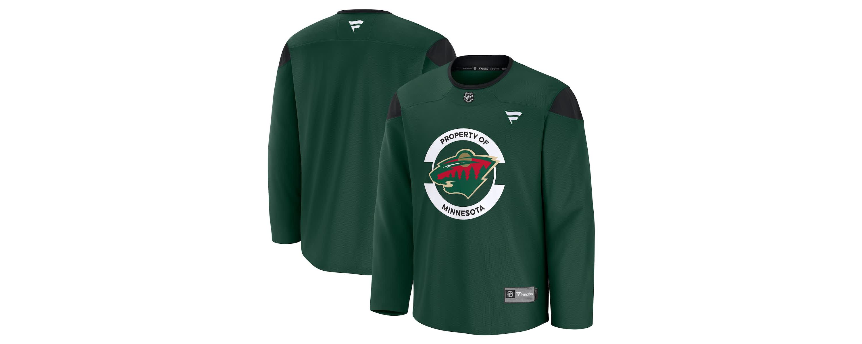 NHL Fanatics Minnesota Wild Team Practice Jersey