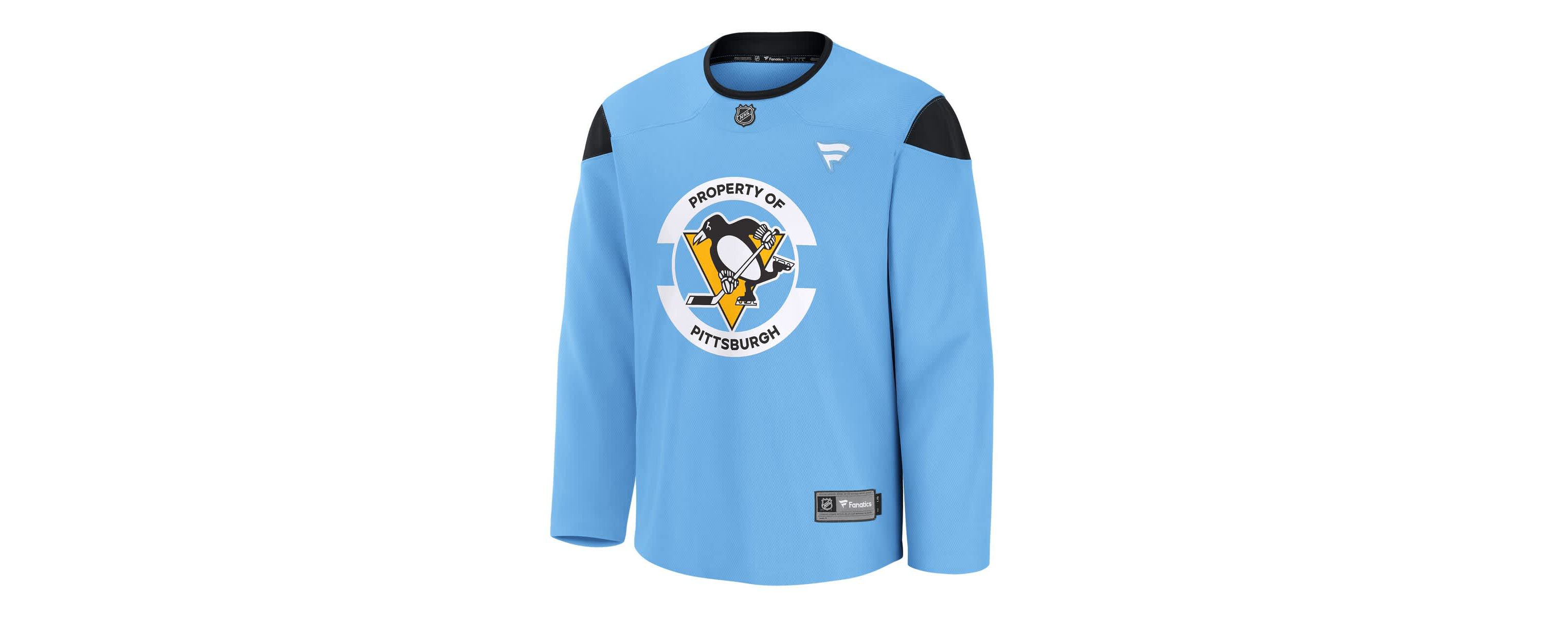 NHL Fanatics Pittsburgh Penguins Home Practice Jersey