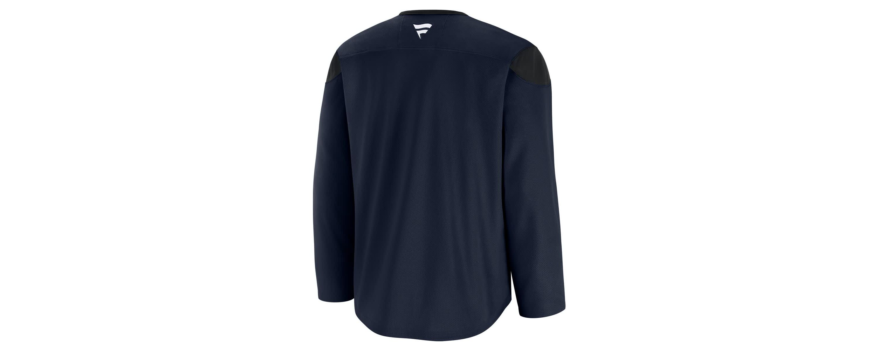 NHL Fanatics Deep Sea Seattle Kraken Team Practice Jersey