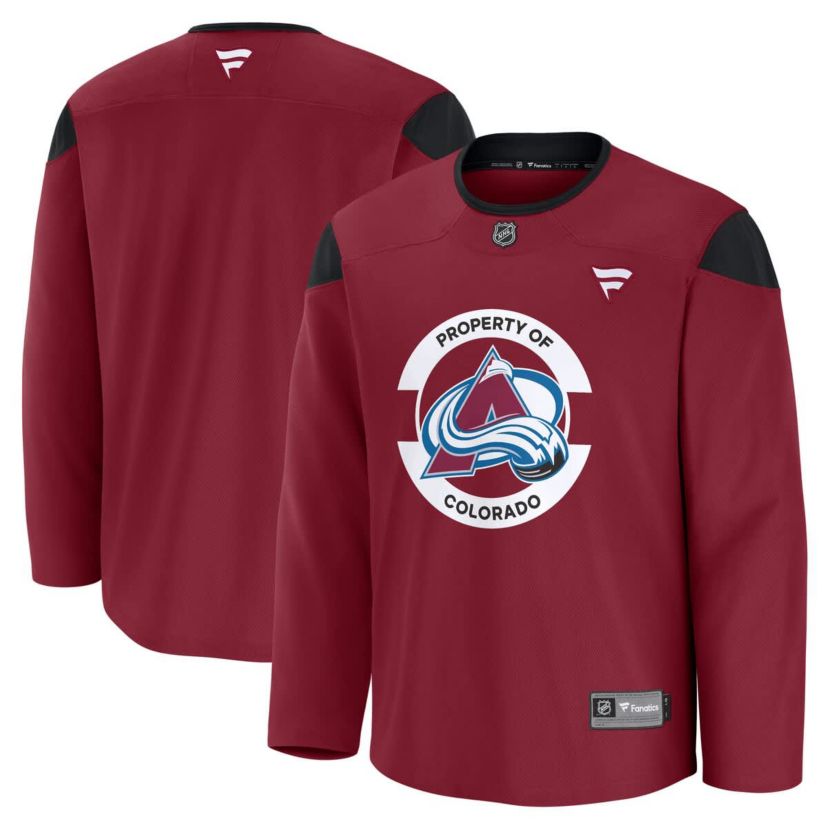 NHL Fanatics Colorado Avalanche Team Practice Jersey