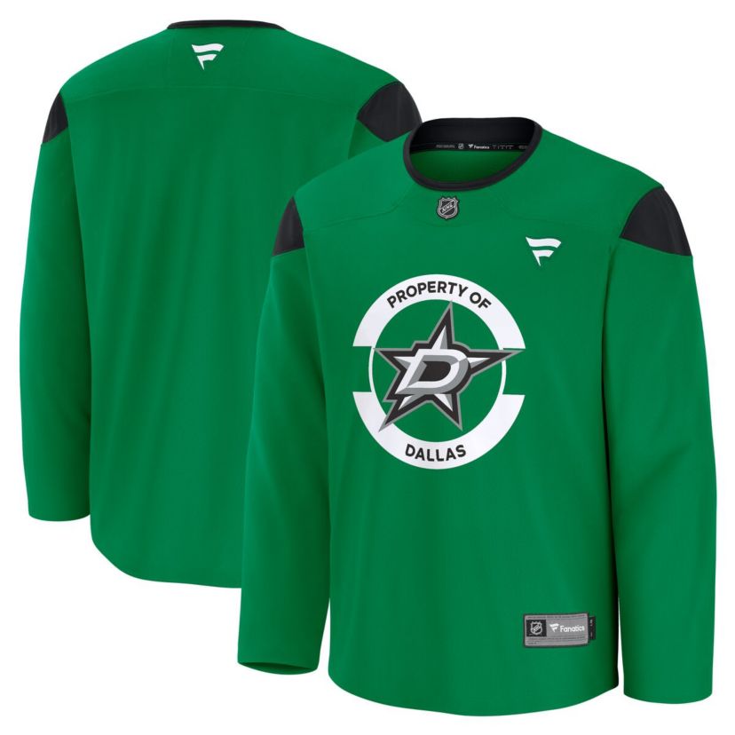 NHL Fanatics Kelly Dallas Stars Team Practice Jersey