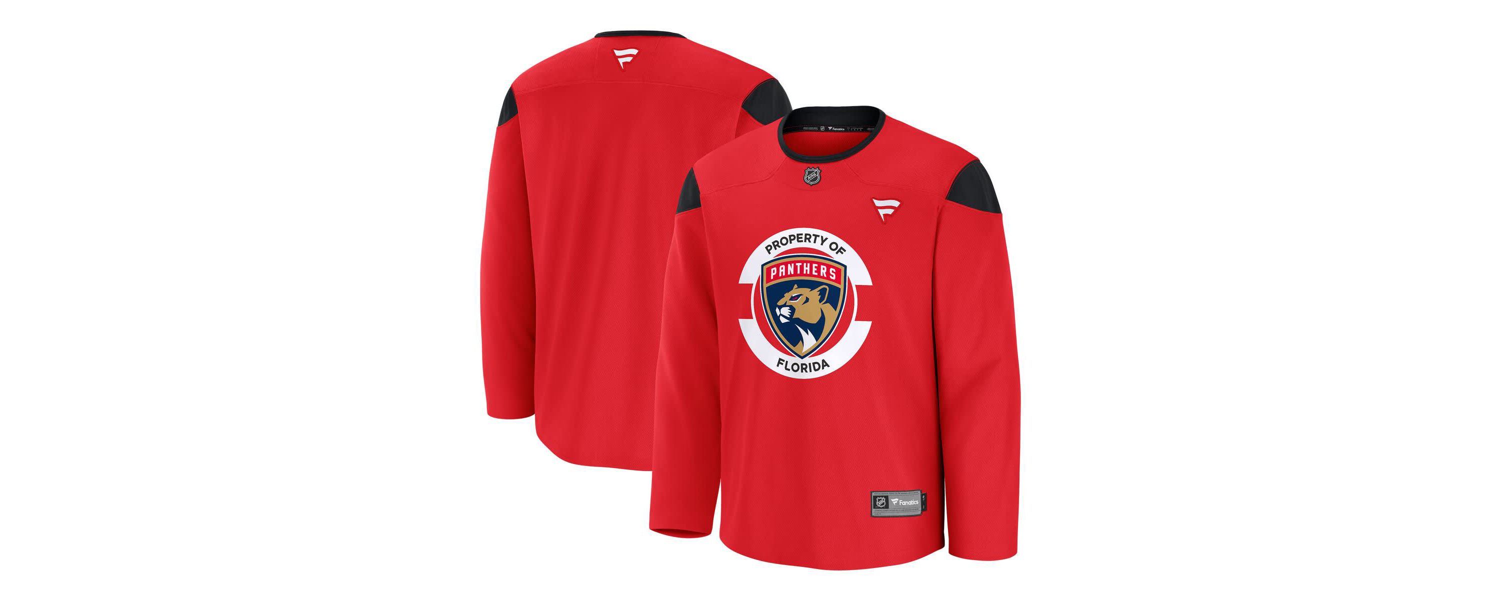 NHL Fanatics Florida Panthers Home Practice Jersey