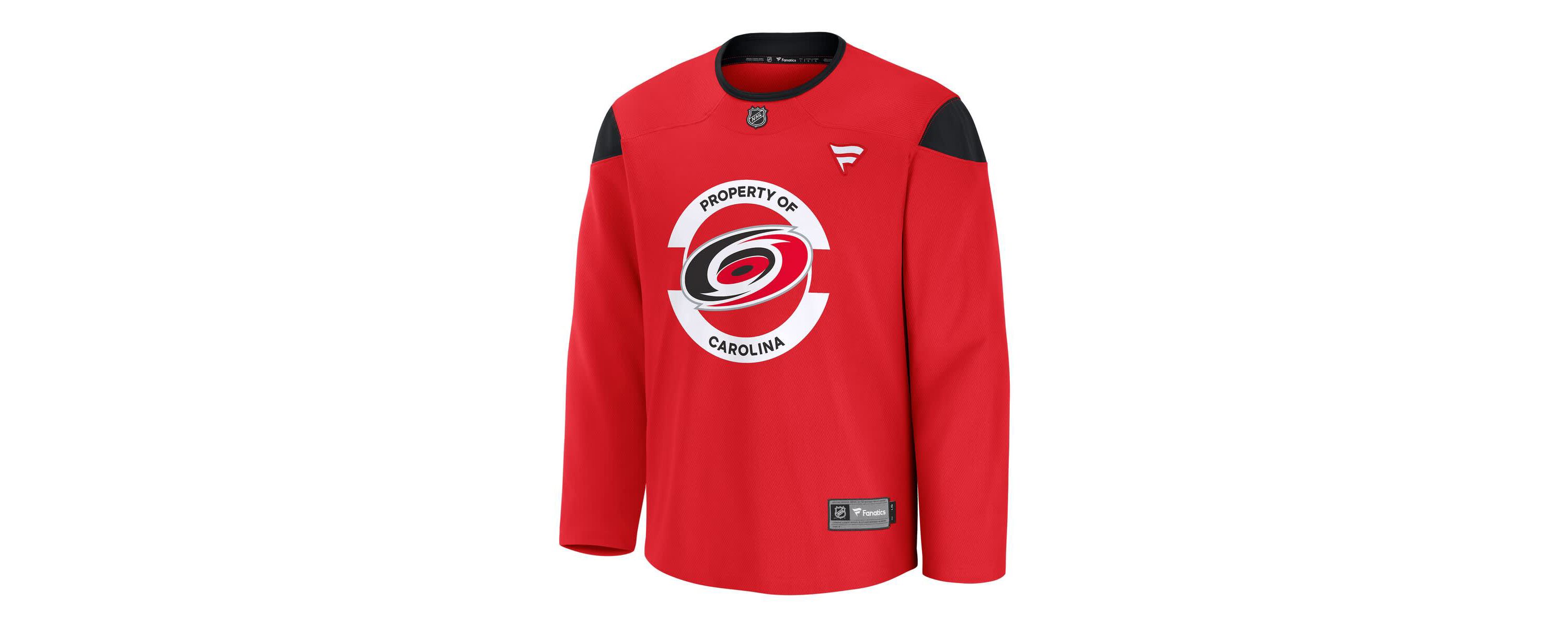 NHL Fanatics Carolina Hurricanes Home Practice Jersey