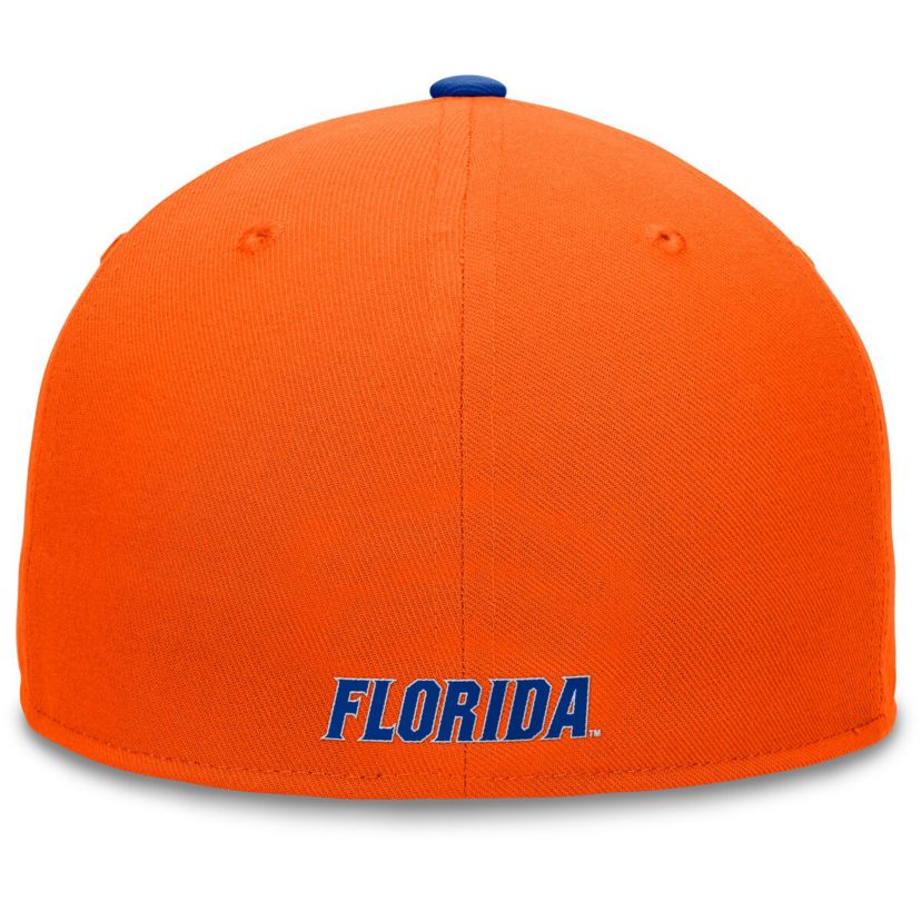 NCAA Orange/Royal Florida Gators Rally Two-Tone Fitted Hat