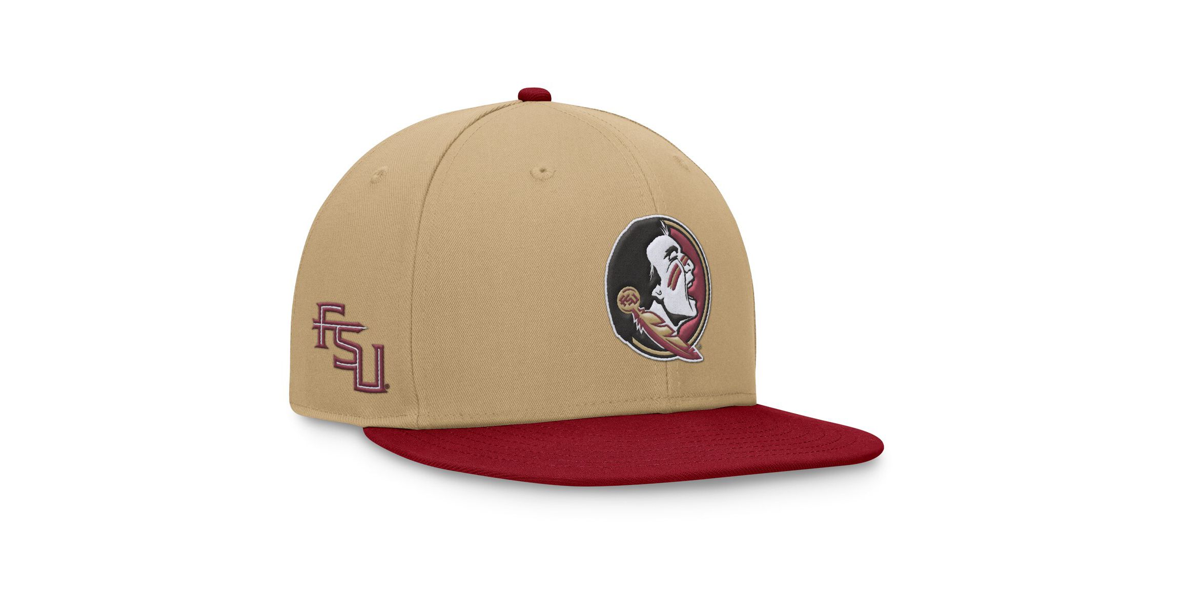 NCAA Gold/Garnet Florida State Seminoles Rally Two-Tone Fitted Hat
