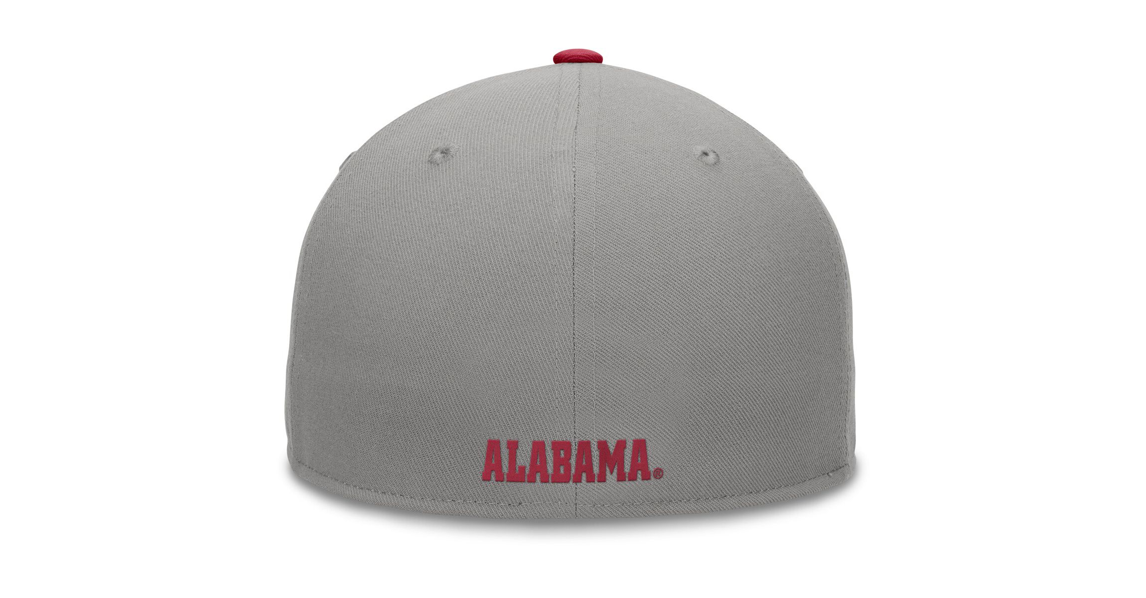 Alabama Crimson Tide NCAA Gray/Crimson Alabama Tide Rally Two-Tone Fitted Hat