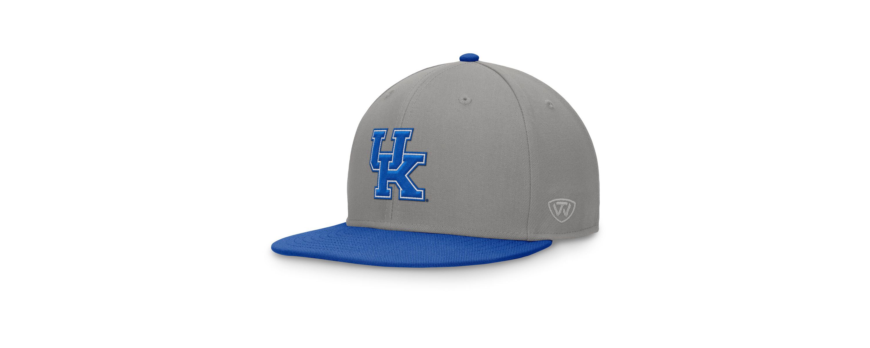 NCAA Gray/Royal Kentucky Wildcats Rally Two-Tone Fitted Hat
